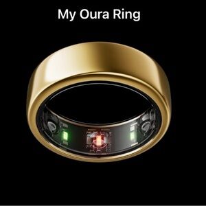 Oura ring gold size 7